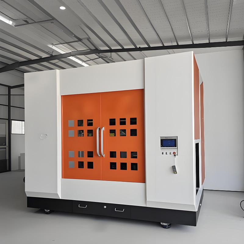 High-Speed Polishing Machine in Operation