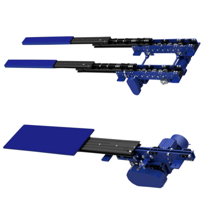 Heavy-duty 1500kg load demonstration in AS/RS warehouse
